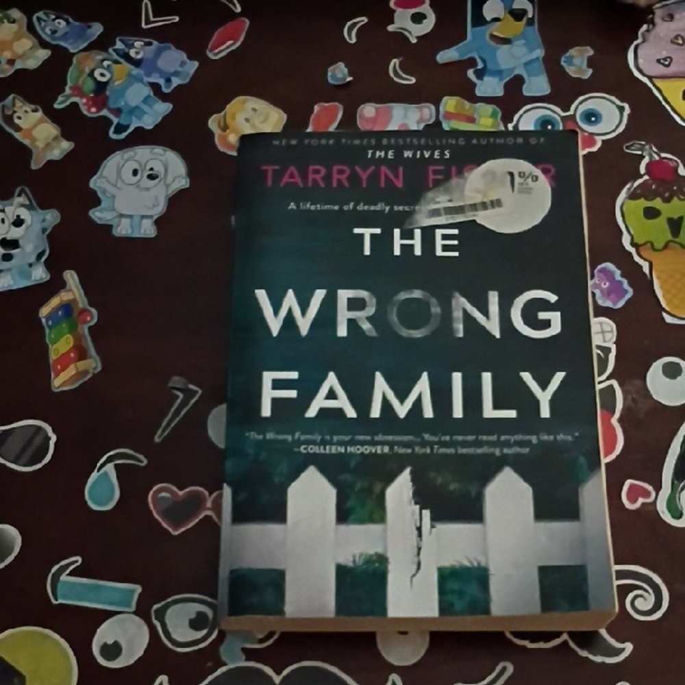 Othr The Wrong Family Book with Black and White Cover
